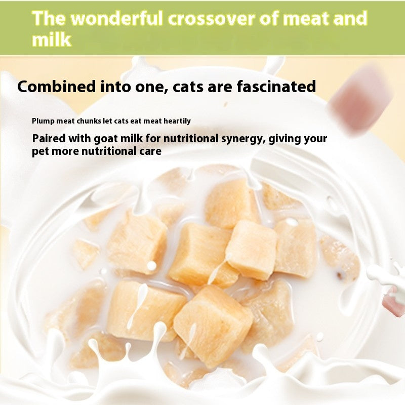 Cat Snacks Goats 'milk Steamed Meat Dumpling Canned Cat Food